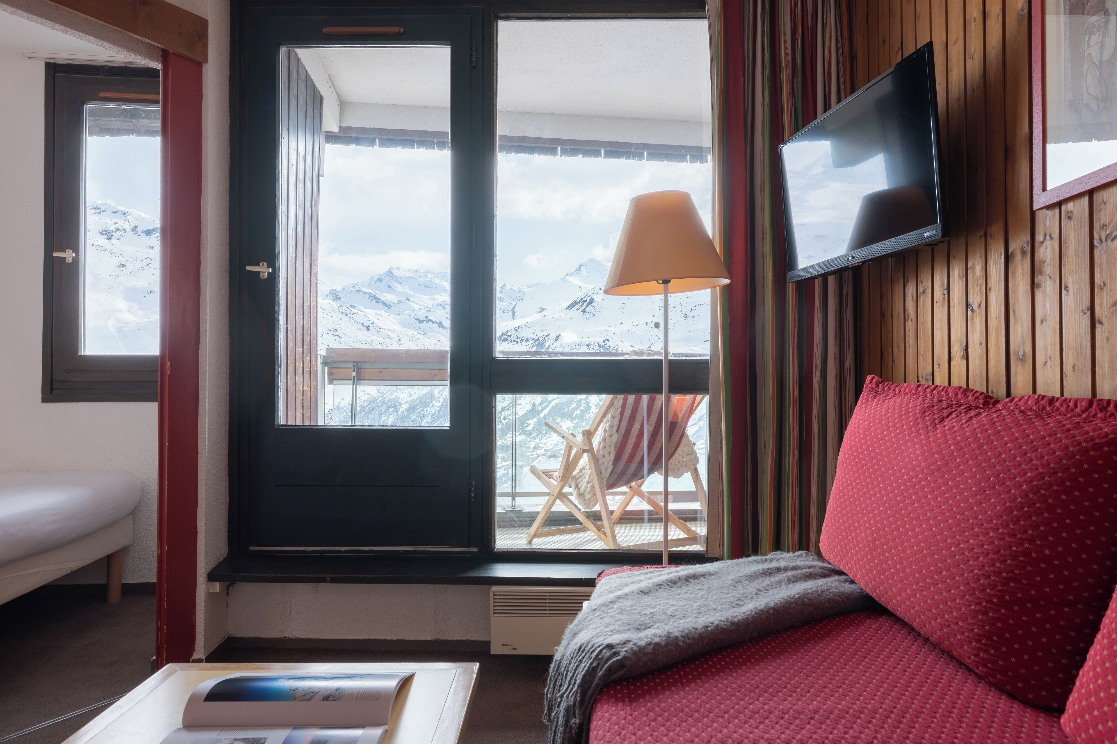 Appartement 5 personnes - 1 chambre | Living area | TV, table tennis, books