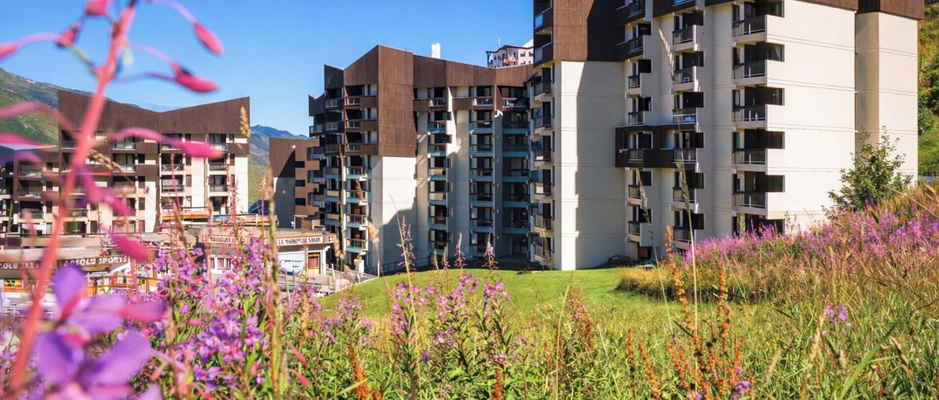 Fassade der Unterkunft