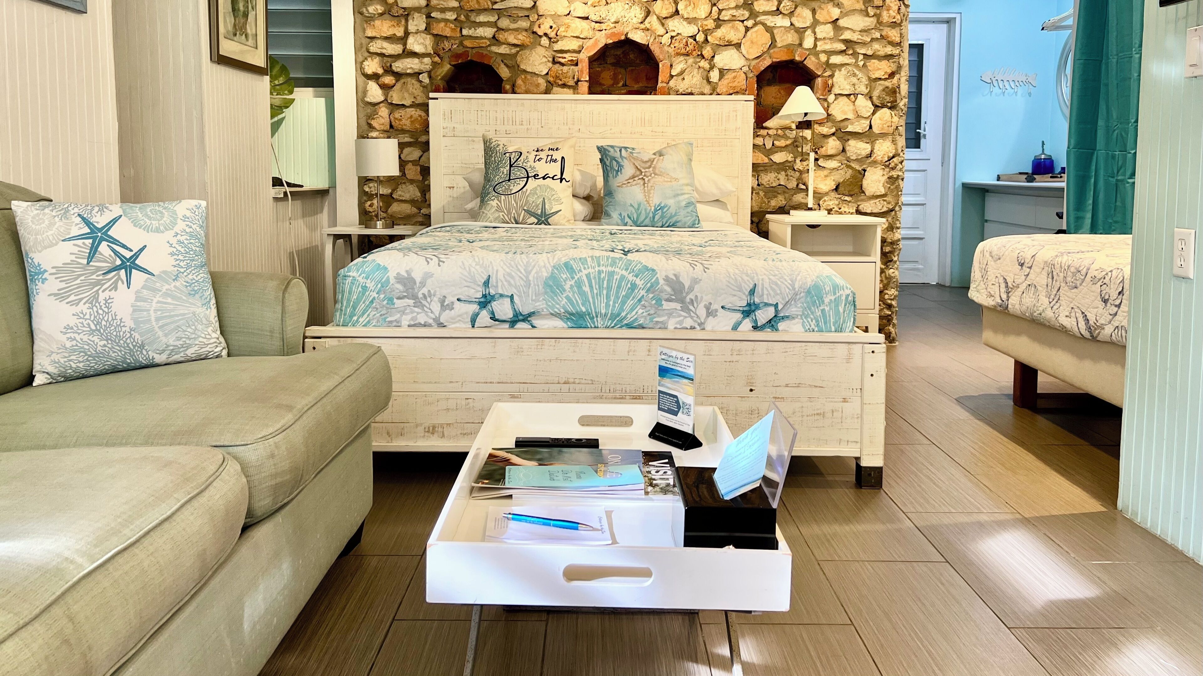 Cottage Deluks, dapur, pemandangan kebun (Carol's Rest) | Brankas dan didekorasi berbeda-beda