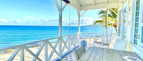 Premium Cottage, Ocean View, Beachfront | Terrace/patio