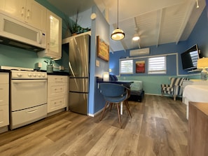 Casa de campo, cocina, vista al jardín (Cockle Shell) | 1 habitación y caja de seguridad en la habitación