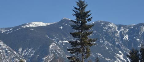 Vista a la montaña