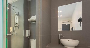 Dusche, Regendusche, Haartrockner, Bidet