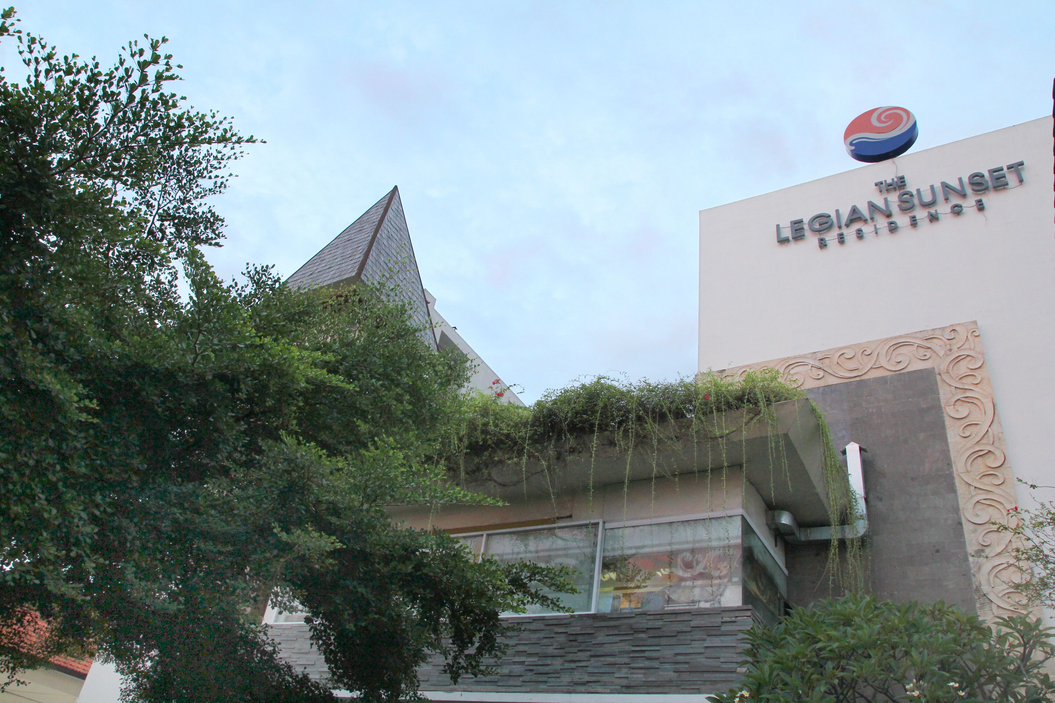 Fassade der Unterkunft