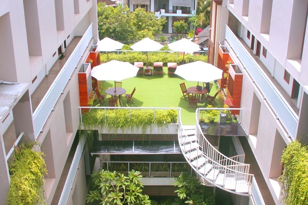 Rooftop terrace