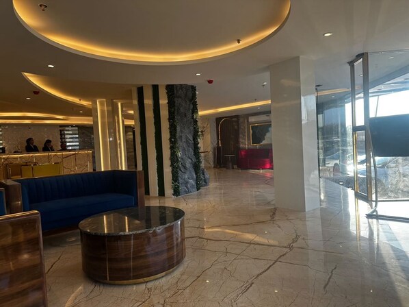 Sala de estar en el lobby