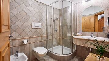 Regadera, amenidades de baño gratuitas, secadora de cabello, bidet