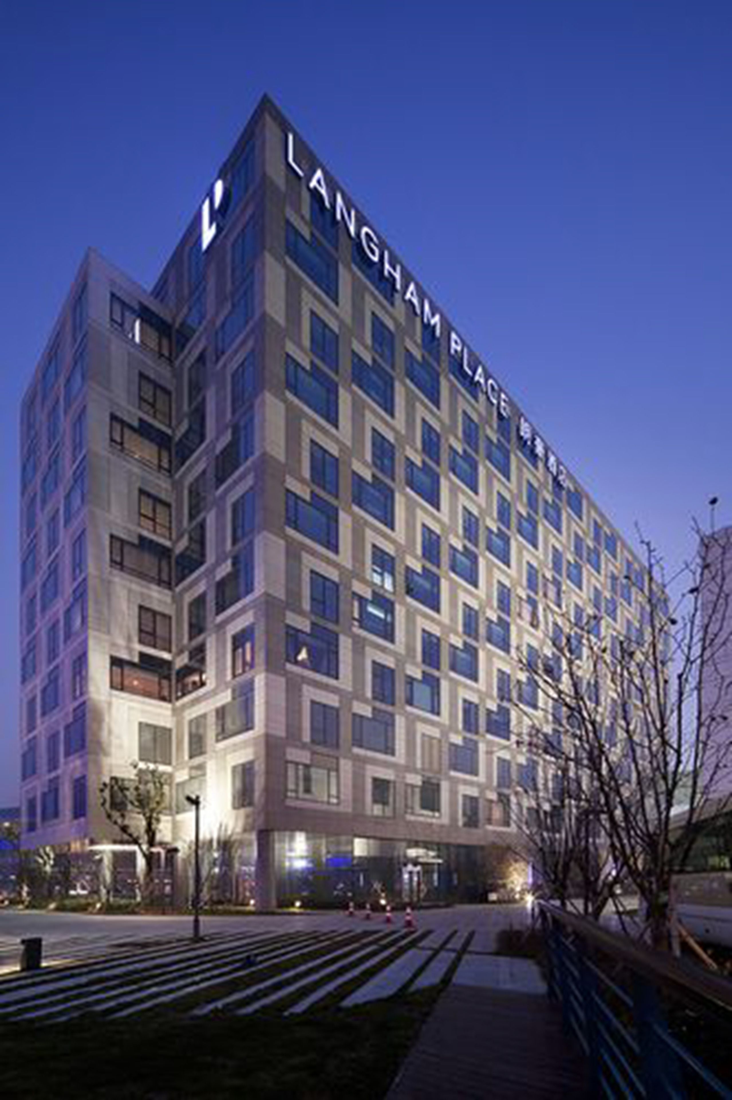 front of property – evening/night