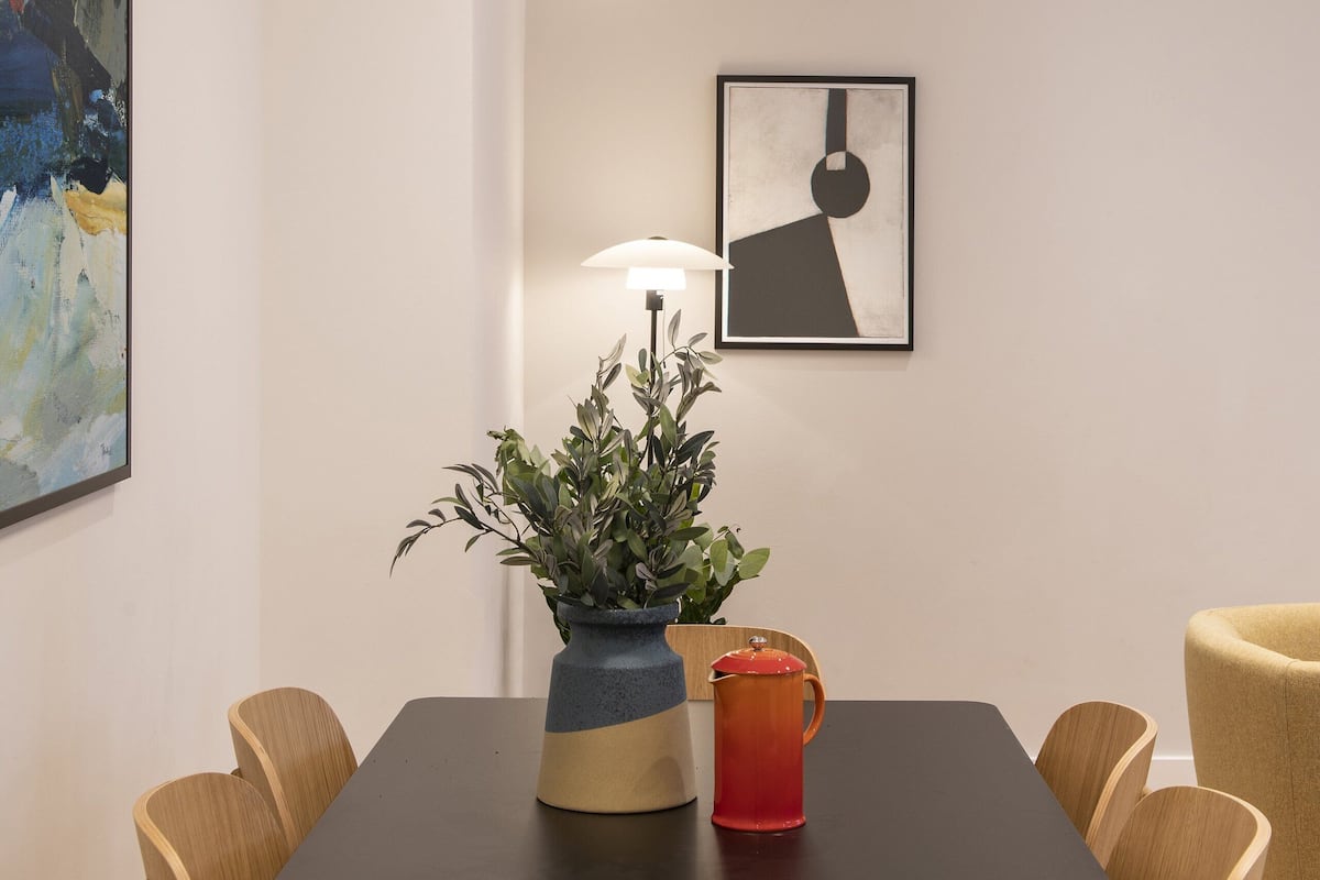 Two Bedroom Apartment Plus | Living area | 32-inch flat-screen TV with digital channels, TV