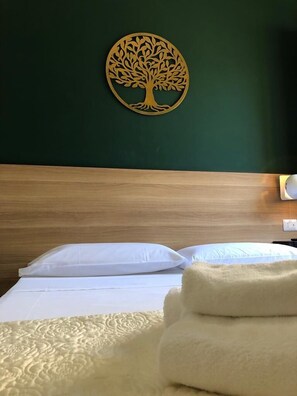 Comfort Double or Twin Room | Premium bedding, memory foam beds, individually furnished, desk