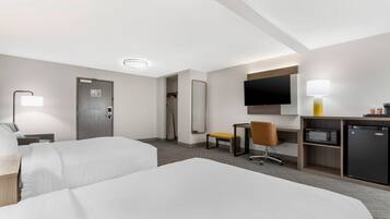 Kamer, 2 queensize bedden, toegankelijk voor mindervaliden, niet-roken | Individueel gedecoreerd, individueel gemeubileerd, een bureau