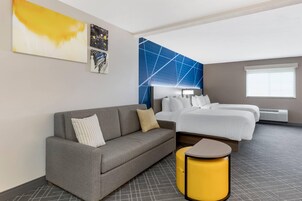 Suite, 2 Queen Beds, Non Smoking, Pets Not Allowed | Individually decorated, individually furnished, desk, iron/ironing board