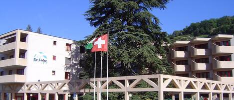 Façade de l’hébergement