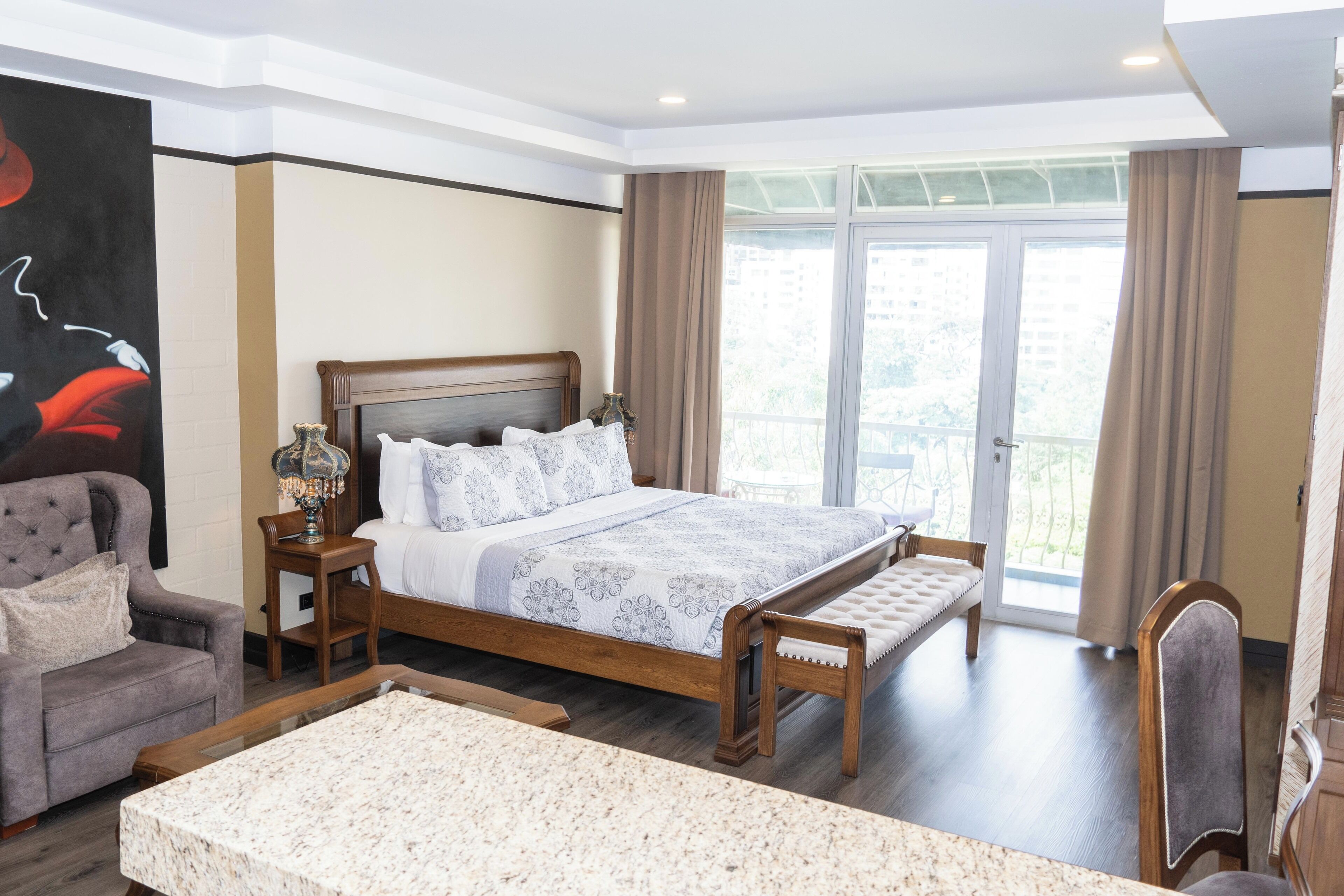 Suíte superior, sacada | Roupas de cama de algodão egípcio, roupas de cama premium