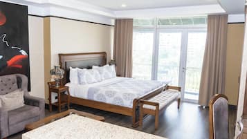 Superior Suite, Balcony | 1 bedroom, Egyptian cotton sheets, premium bedding, down comforters
