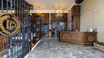 Entrada de la propiedad