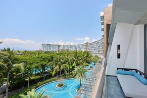 Room, 1 King Bed, Balcony, Lagoon View | Premium bedding, down duvets, pillow-top beds, minibar - The Westin Sanya Haitang Bay Resort (Sanya)