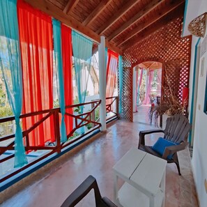 Habitación doble superior | Terraza o patio