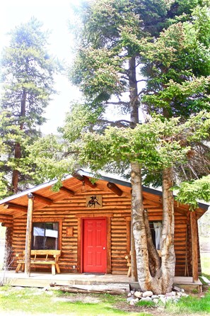 Cabin, 2 Bedrooms (Evergreen) | Terrace/patio