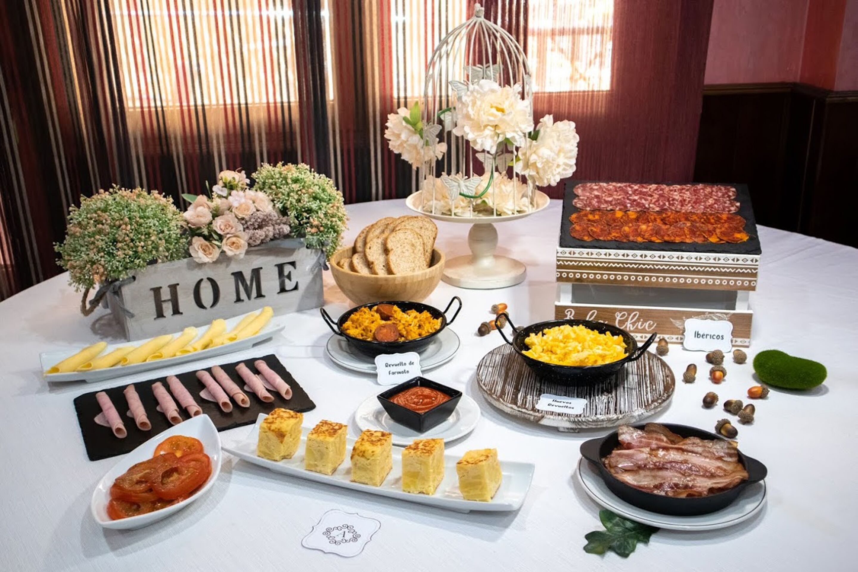 daily buffet breakfast (eur 7.90 per person)