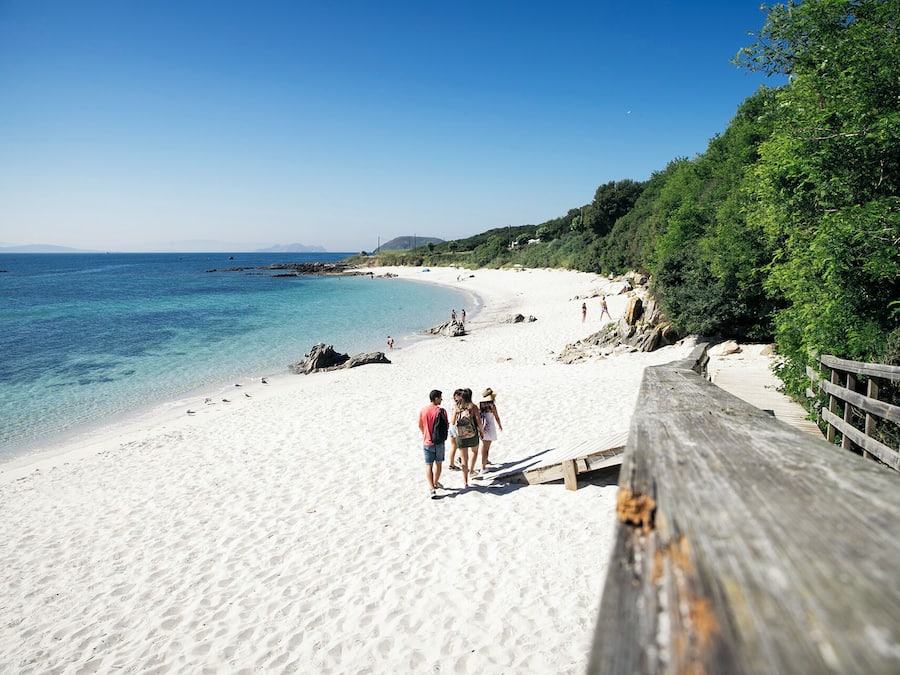 Uitzicht op strand/zee