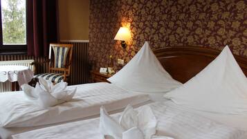 Minibar, desk, cots/infant beds, rollaway beds