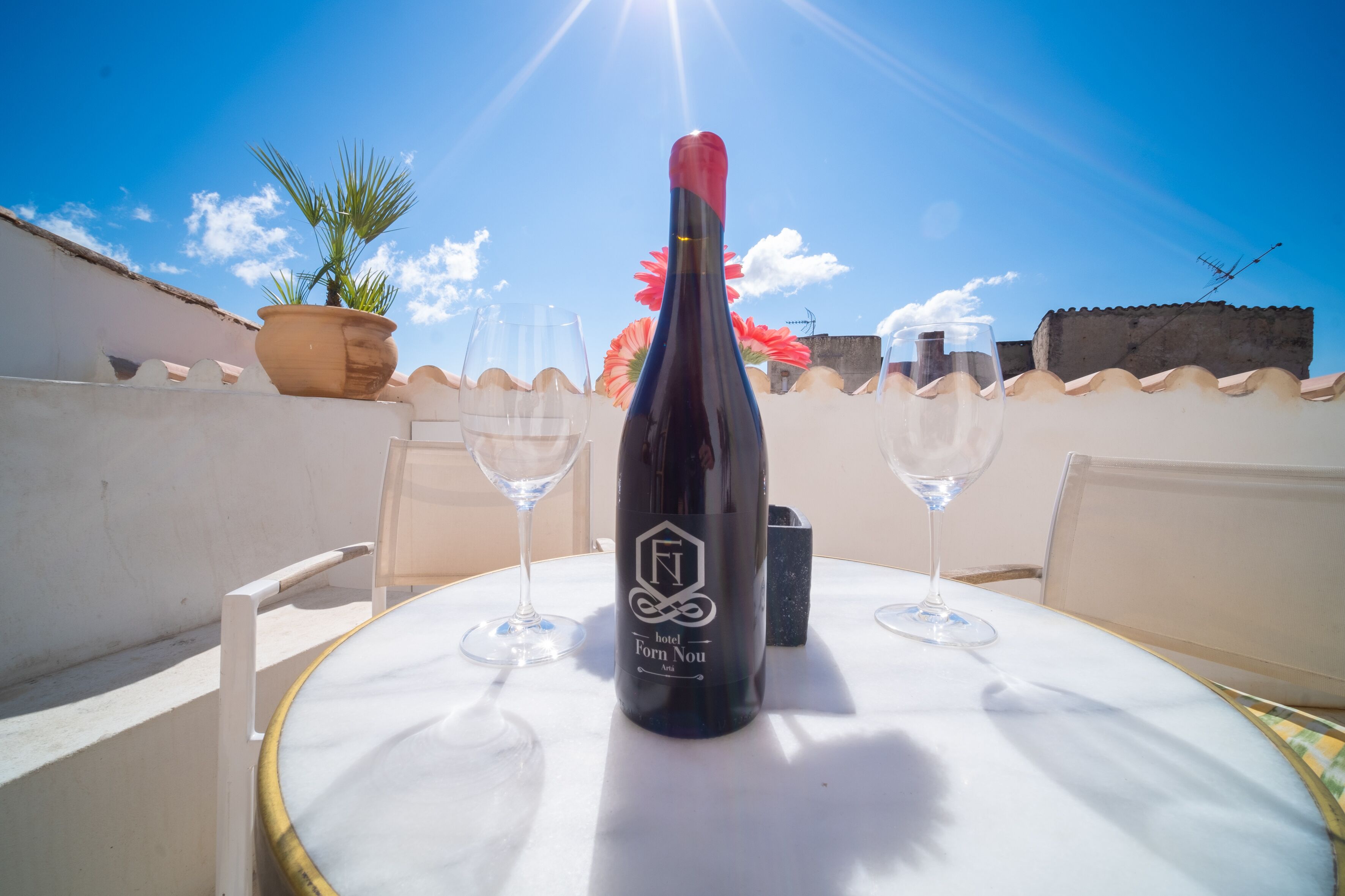 Suíte superior | Terraço/pátio