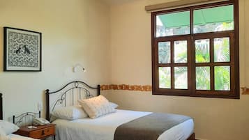 Standard Double Room | Premium bedding, blackout curtains, iron/ironing board, free WiFi