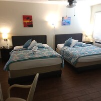 Desk, WiFi (free), bed sheets