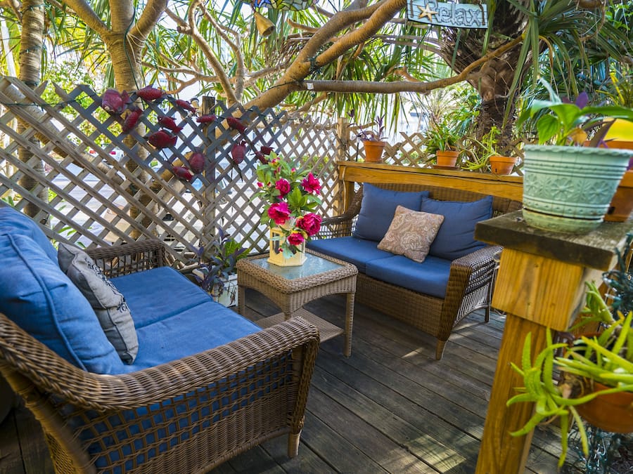 Utsikt fra overnattingsstedet