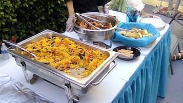 屋外結婚式場