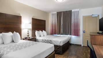 In-room safe, desk, laptop workspace, soundproofing