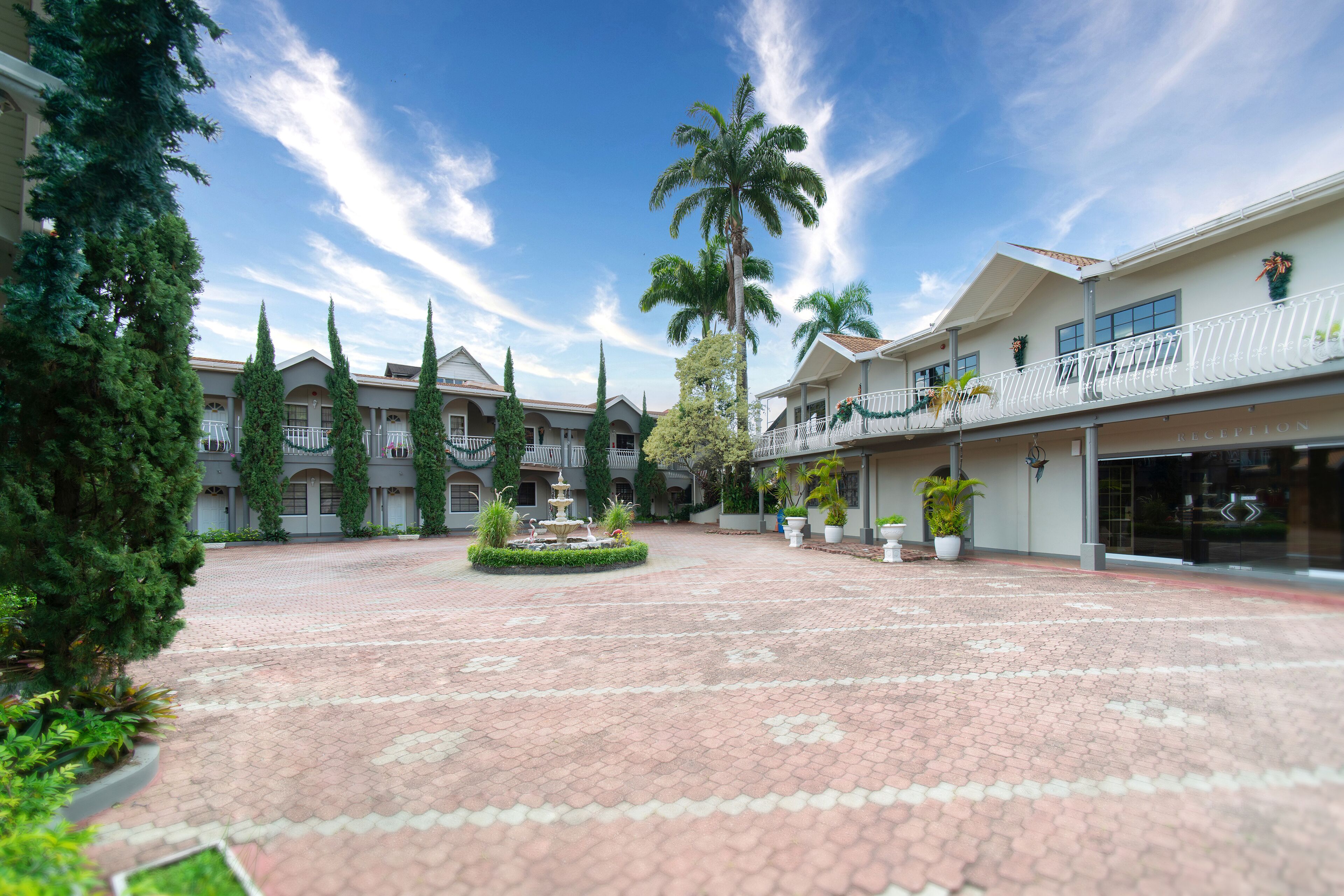 Fassade der Unterkunft