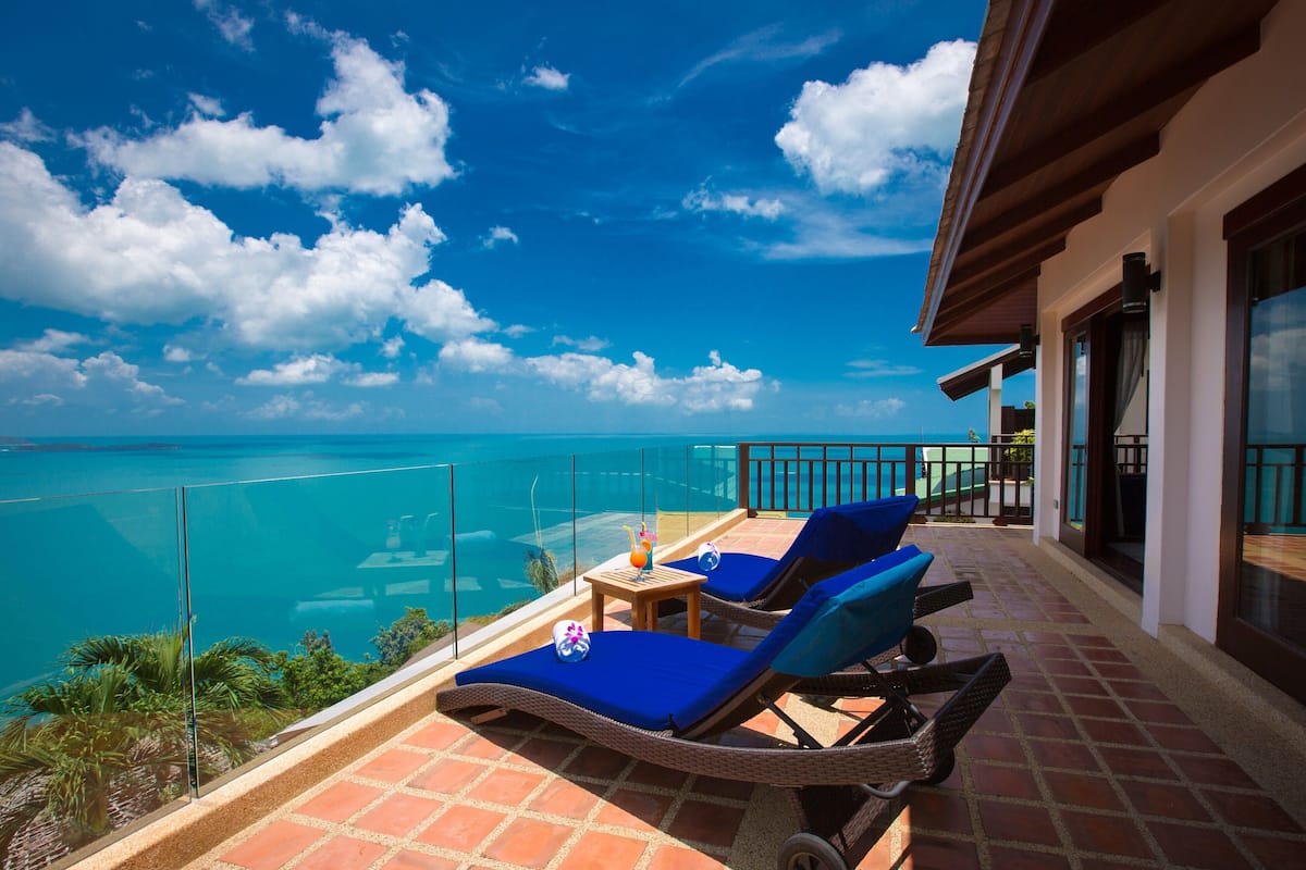 2 Bedroom Grand Villa | Premium bedding, minibar, in-room safe, desk
