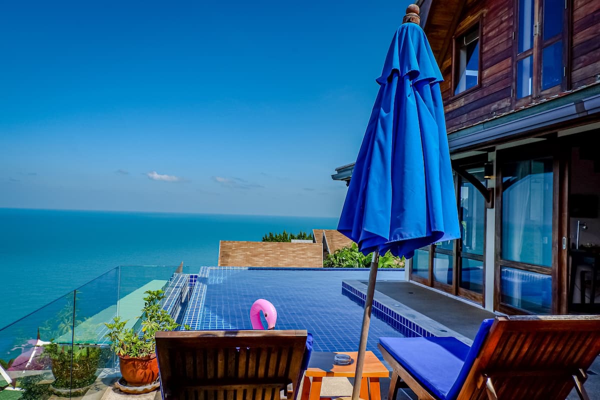 2 Bedroom Grand Pool Villa | Premium bedding, minibar, in-room safe, desk