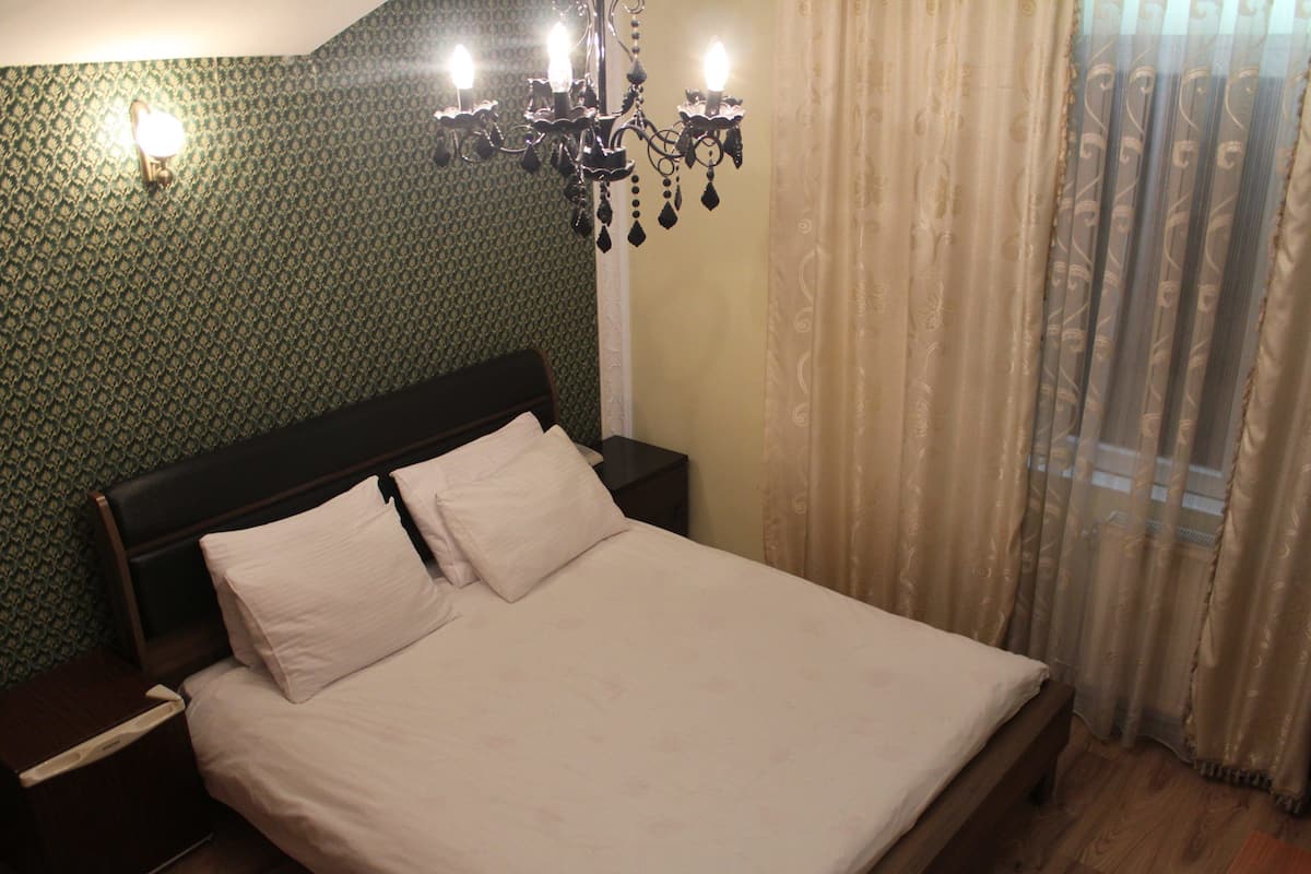 Economy Double Room, Non Smoking | 1 bedroom, minibar, in-room safe, desk