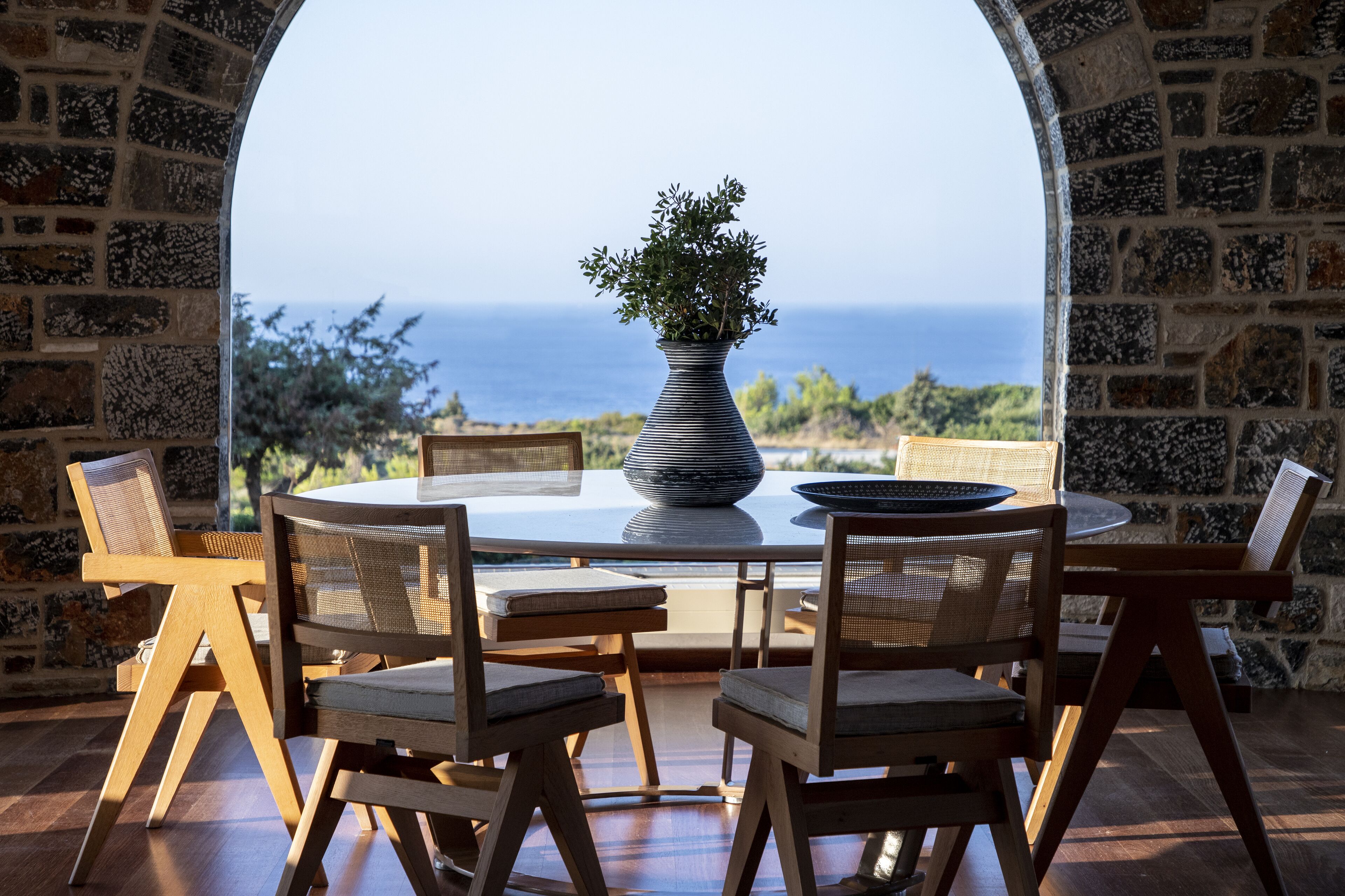 Villa Noura with Private Pool, Sea View | Esszimmer