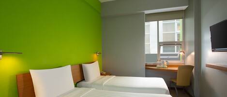 Superior Twin Room | Premium bedding, in-room safe, desk, free WiFi