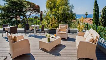 Terrasse sur le toit