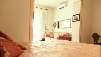 Premium bedding, memory-foam beds, in-room safe, desk