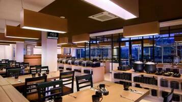 Daily buffet breakfast (IDR 65000 per person)