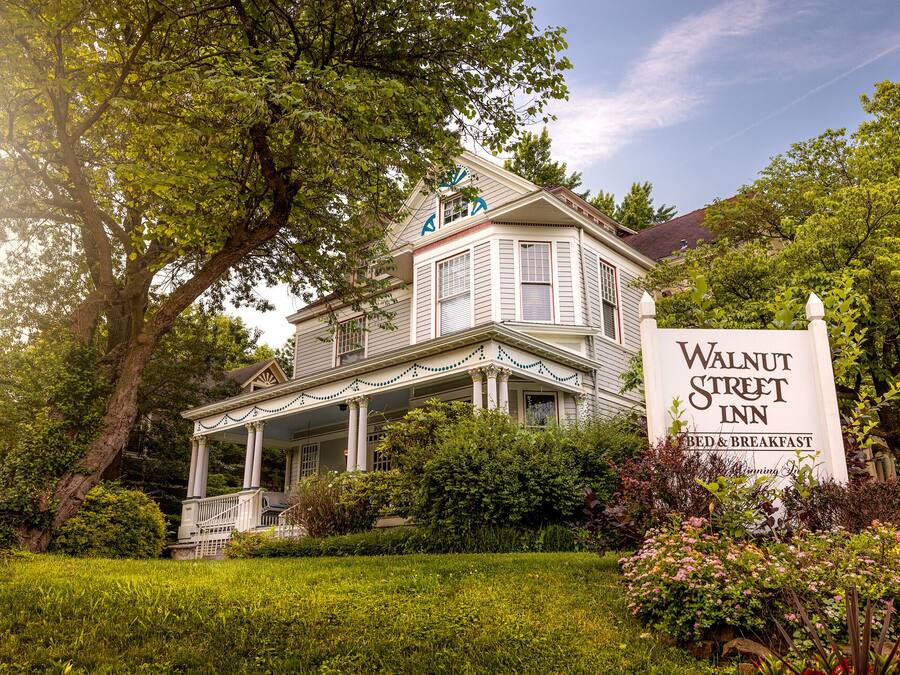 Voorkant van accommodatie