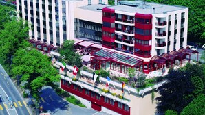 Building design - becozy Au Parc Hotel Retro Edition (Fribourg)