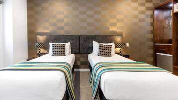 Soundproofing, free WiFi, bed sheets