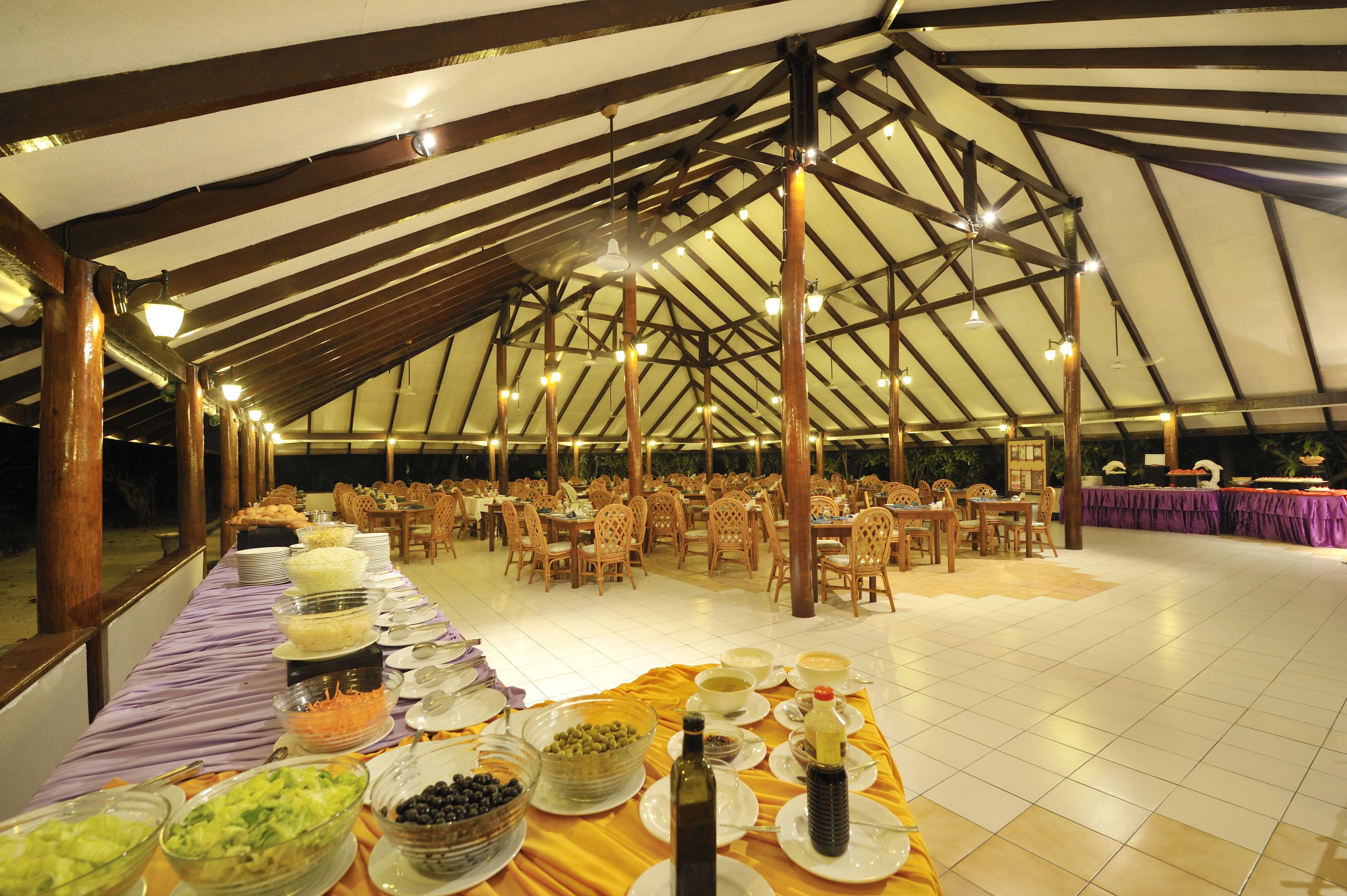 breakfast, lunch, dinner served; international cuisine, beach views