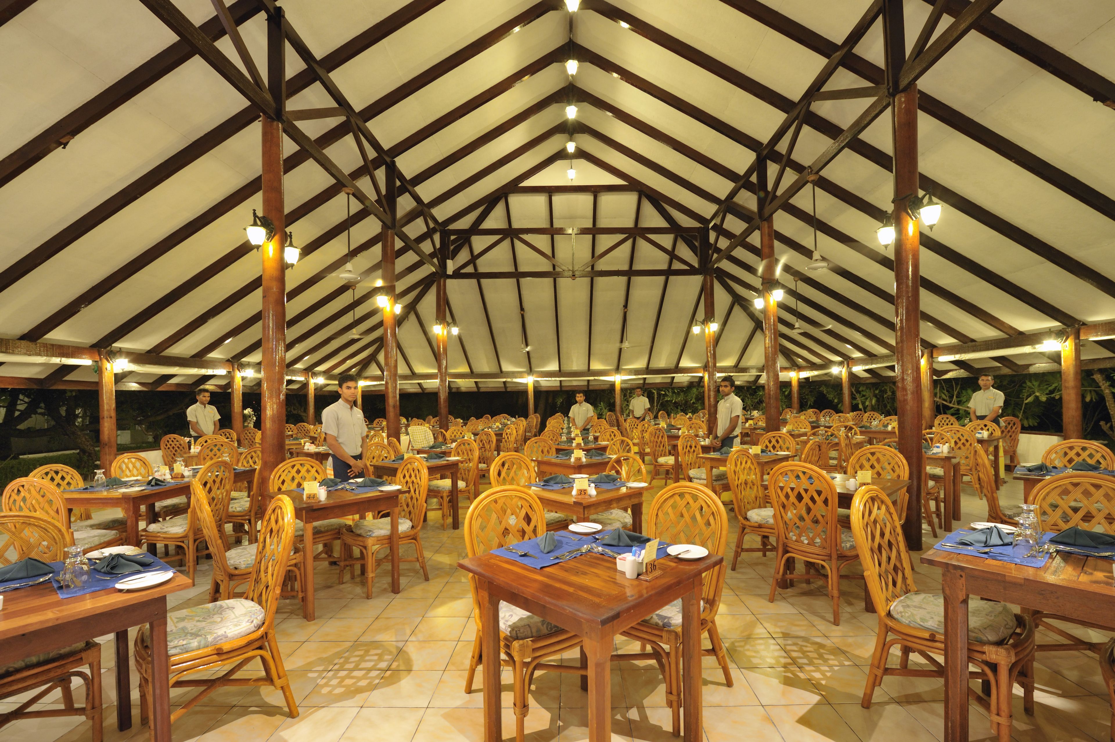 breakfast, lunch, dinner served; international cuisine, beach views