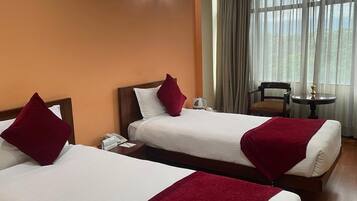 Minibar, in-room safe, desk, blackout drapes