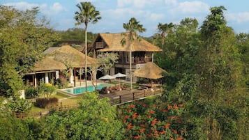 3 Bedroom Cliff View  Pool Villa (Grasshopper) | 3 kamar tidur, seprai katun Mesir, dan seprai premium