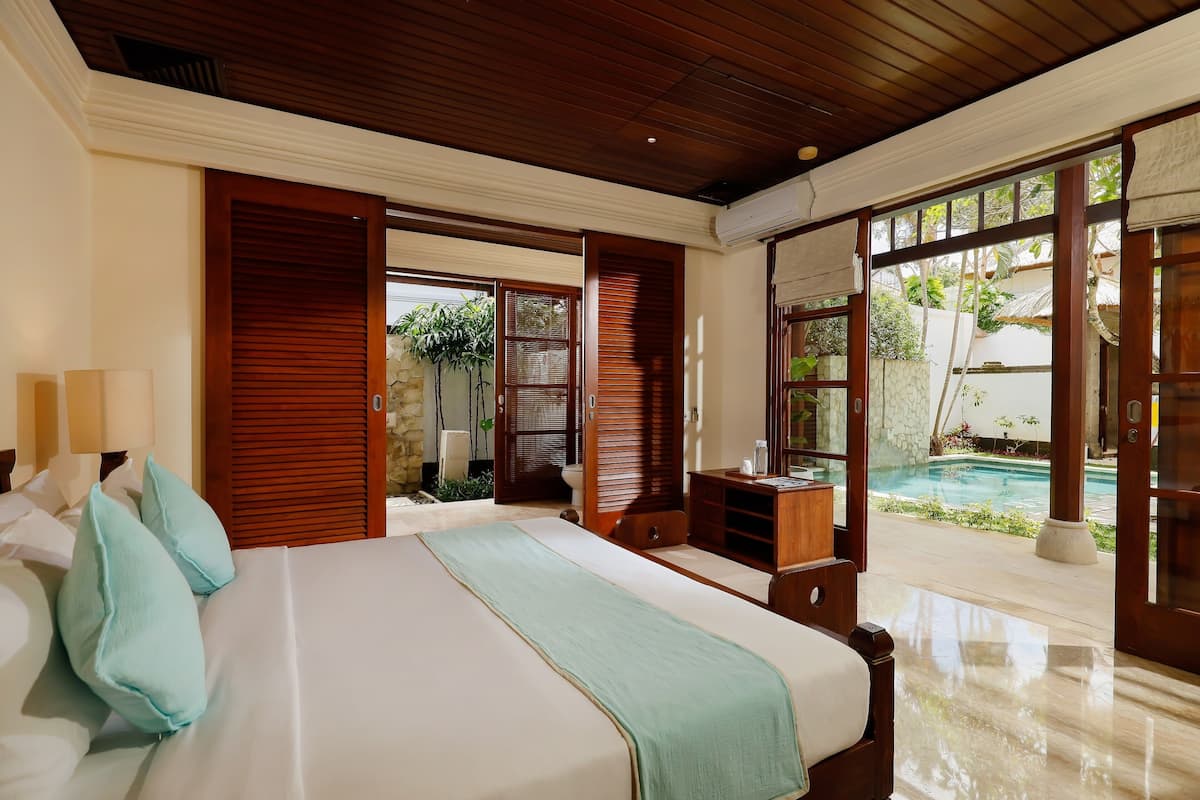 3 Bedroom Pool Villa (Seven) | 3 bedrooms, Egyptian cotton sheets, premium bedding, down comforters