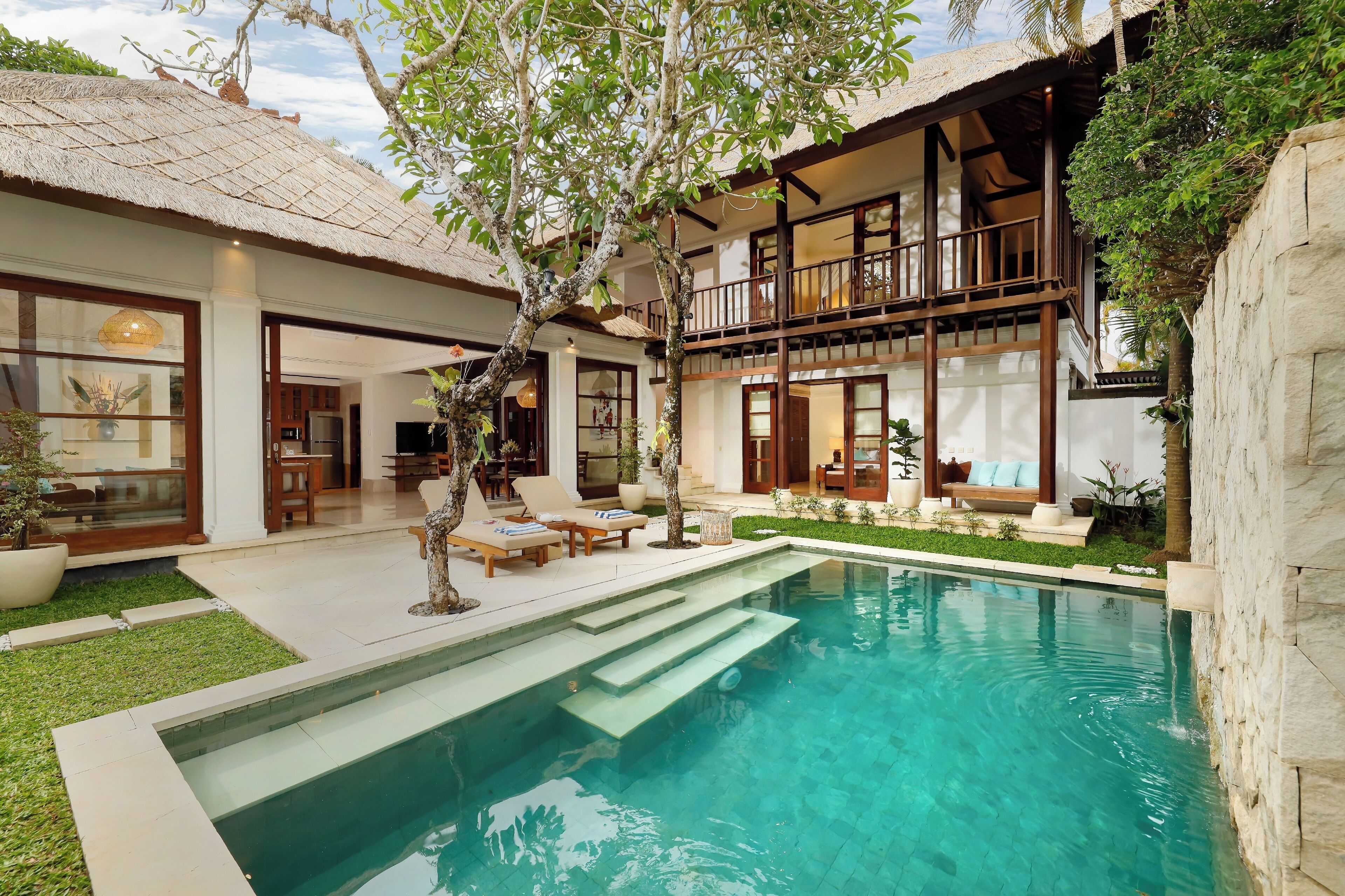 3 Bedroom Pool Villa (Seven) | 3 soveværelser, egyptiske bomuldslagner, premium-sengetøj, dundyner